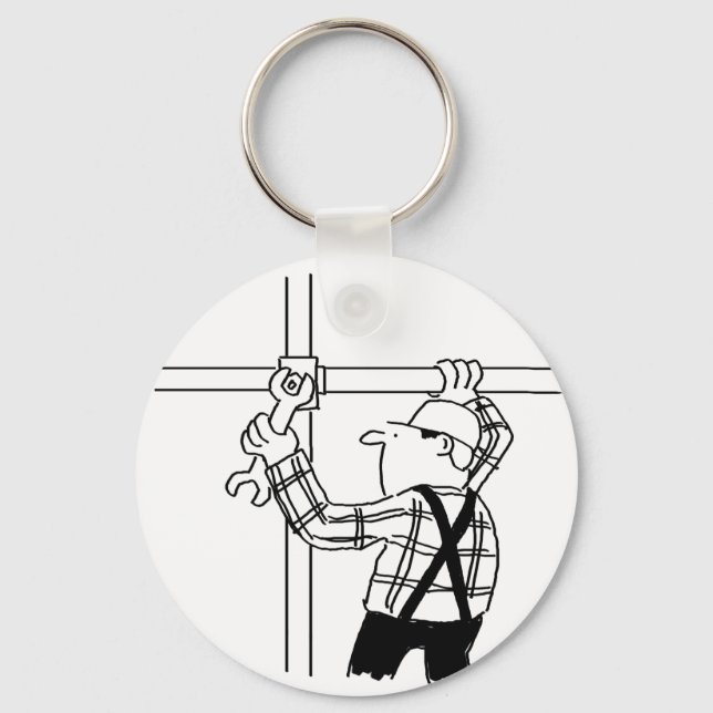 Scaffolder with Scaffolding Key Ring (Front)