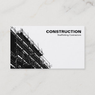 Scaffolding HC - White Business Card