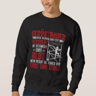 Scaffolding Manager Craft Scaffolder Sweatshirt