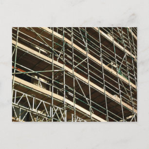 Scaffolding Postcard
