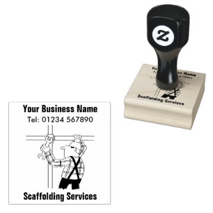 Scaffolding Services Rubber Stamp
