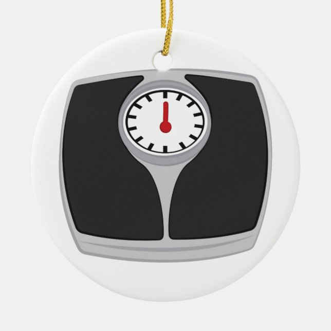 Scale Ceramic Tree Decoration (Front)