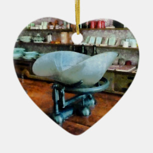 Scale In General Store Ceramic Tree Decoration