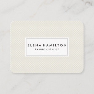 Scale Pattern Business Card