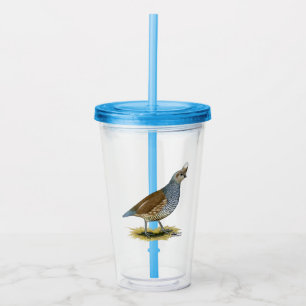 Scaled Quail Acrylic Tumbler