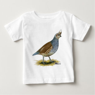 Scaled Quail Baby T-Shirt