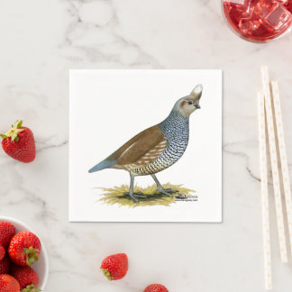 Scaled Quail Napkin