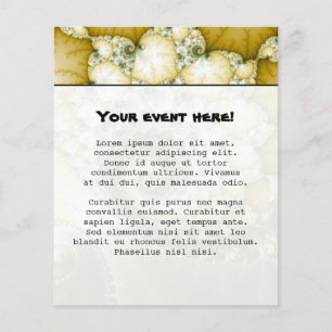 Scales Fractal Art Flyer