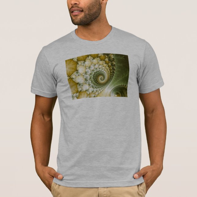 Scales Fractal Art T-Shirt (Front)