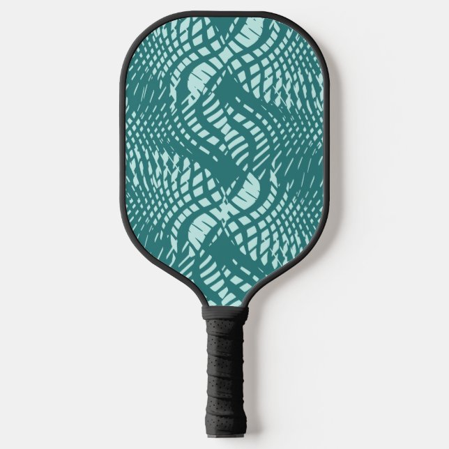 Scales - Ice Teal Pickleball Paddle (Front)