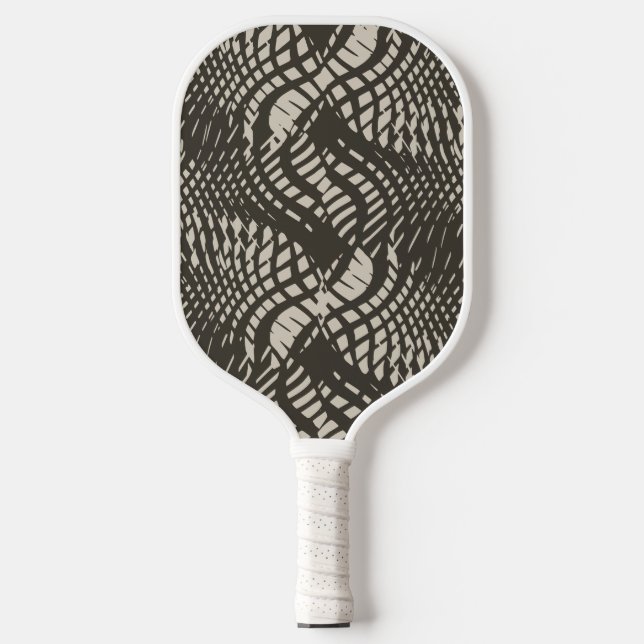 Scales - Khaki + Koffee Pickleball Paddle (Front)