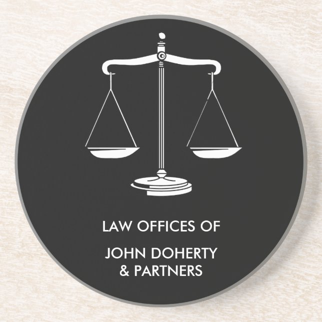 Scales of Justice | Classic Coaster (Front)