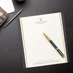 Scales of justice lawyer office professional  notepad