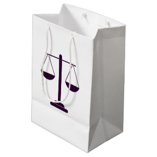 Scales of Justice Legal Services Symbol Medium Gift Bag