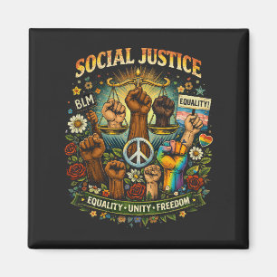 Scales of Justice Magnet