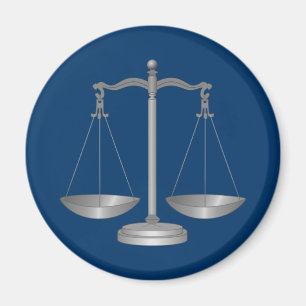 Scales of Justice Magnet