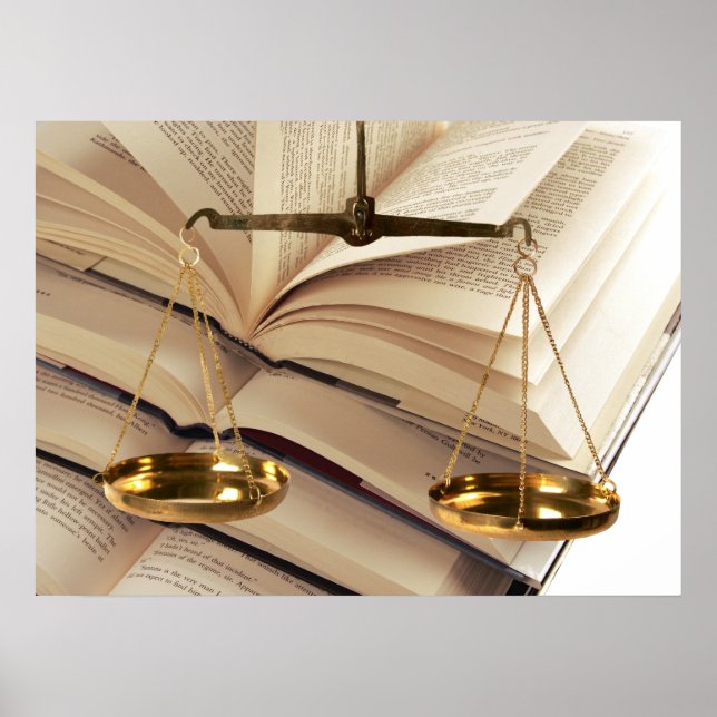 Scales Of Justice Poster (Front)
