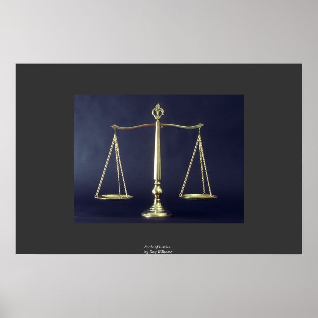 Scales of Justice Poster (Front)