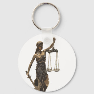 Scales of Justice   Themis Key Ring