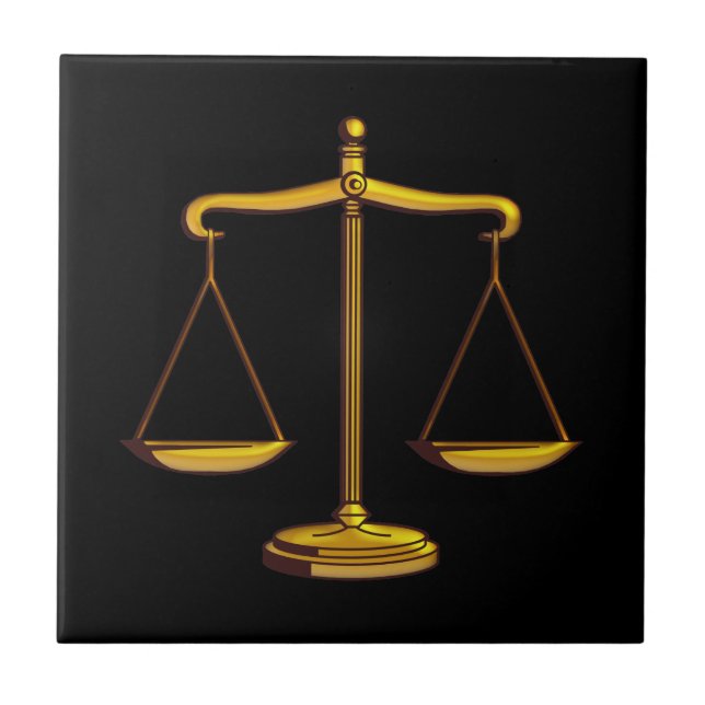 Scales of Justice - Tile (Front)