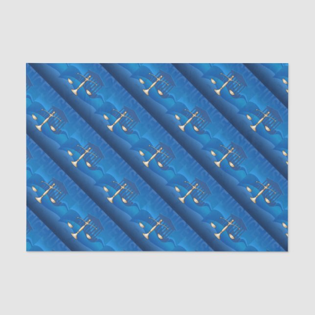 Scales of Justice Tissue Paper (Front)