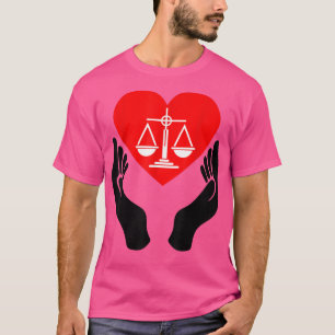Scales Of JusticeLove Equality Feminism Graphic Te T-Shirt