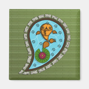 Scales the Goldfish Magnet