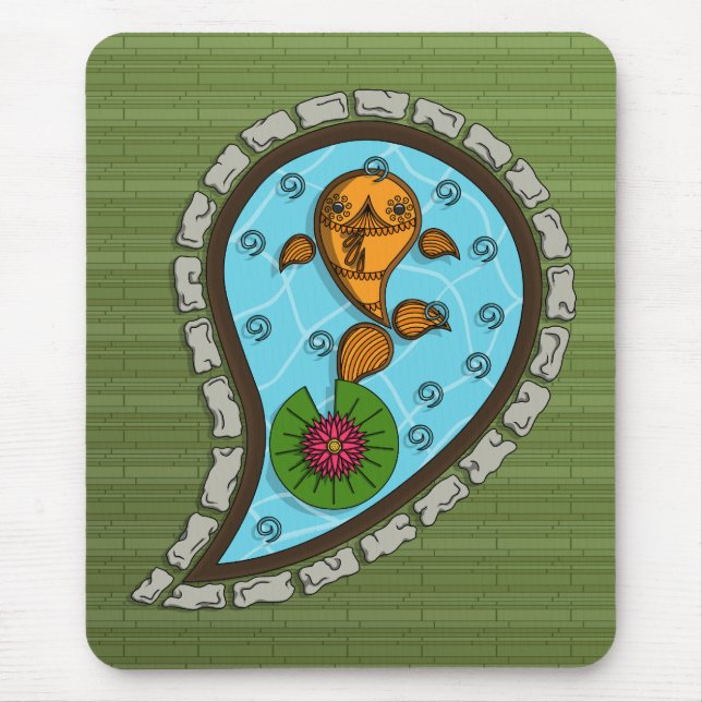 Scales the Goldfish Mousepad (Front)