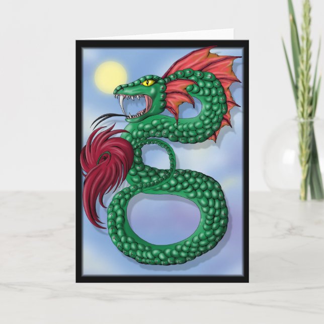 Scaless Greetings Card (Front)