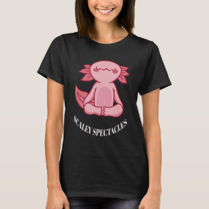 Scaley Spectacles Cute Funny Yoga Dragon Designs P T-Shirt