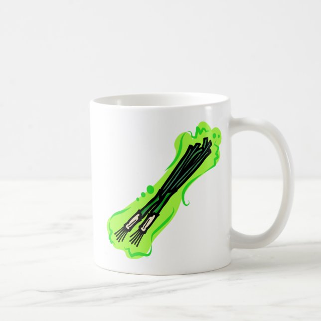 Scallions Coffee Mug (Right)
