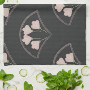 "Scallop Garden" Tea Towel