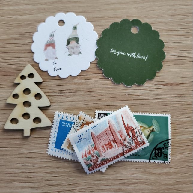 Scallop Gnome Gift Tag (Creator Uploaded)