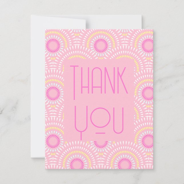 Scallop Japanese Pink Card (Front)