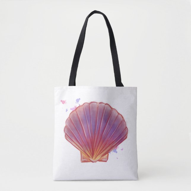 Scallop Tote Bag (Front)