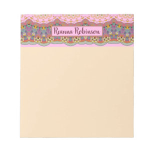 Scalloped Border, Victorian Style Notepad