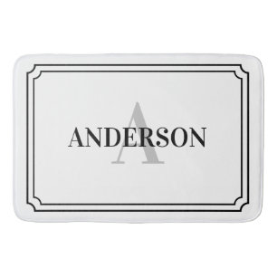 Scalloped Corner Bath Mat