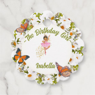 Scalloped Favour Tags