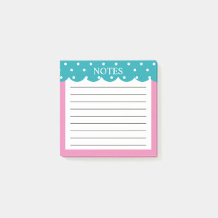 Scalloped Post it Notes