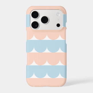 Scalloped Stripe iPhone Case