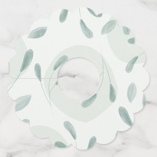 Scalloped Wine Glass Tags (Front)