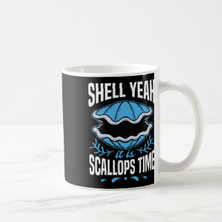 Scalloping Location Scallop Hunter Fishing Snorkli Coffee Mug