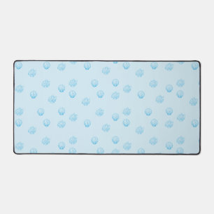 Scallops Outline Minimalism Desk Mat