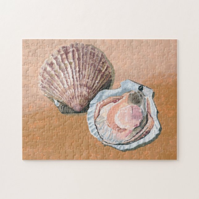 Scallops Painting Puzzle (Horizontal)