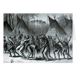 Scalp Dance from 'Sketches of Indian Warfare'