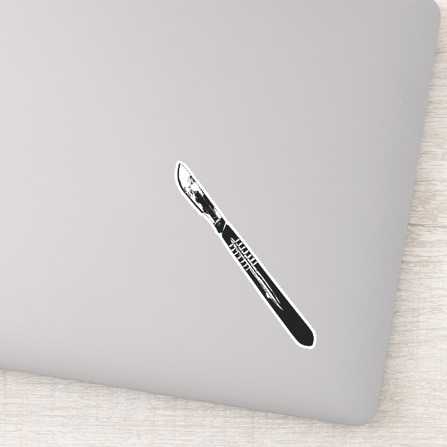 Scalpel Sticker (Detail)