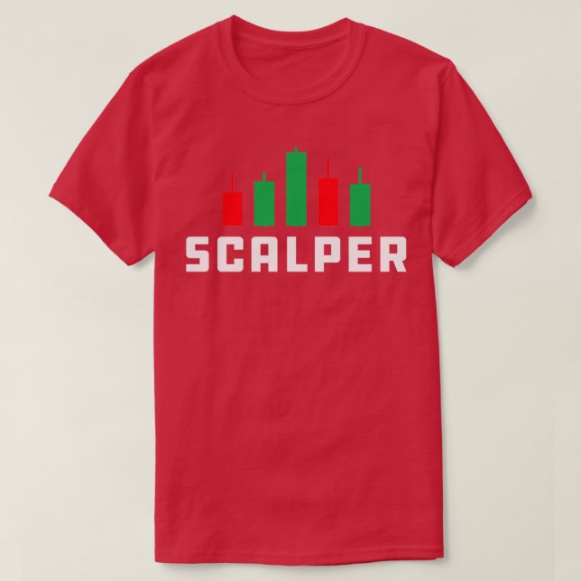 Scalper Scalping Trader 1 T-Shirt (Design Front)