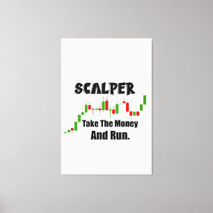 Scalper Strategy  Canvas Print