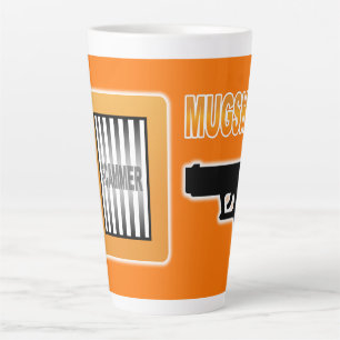 Scammer's Mugshot Latte Mug