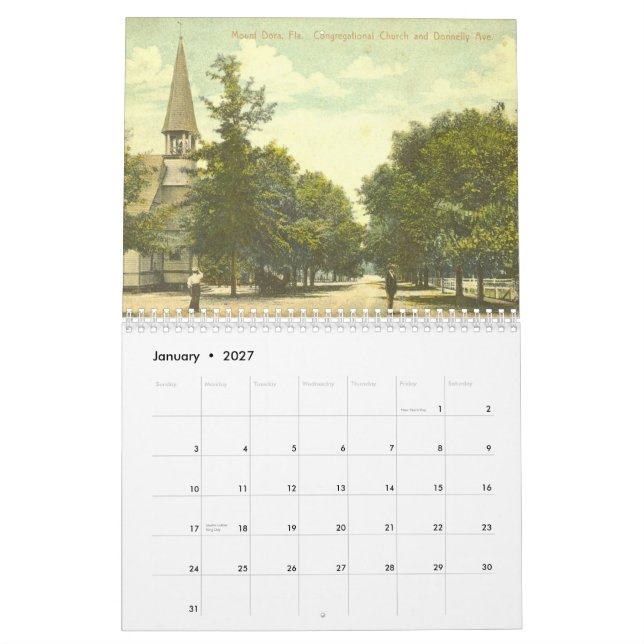 scan0009, Mount Dora, FL Calendar (Jan 2027)
